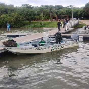 Fiscalização da Polícia Militar Ambiental apreende petrechos de pesca proibidos