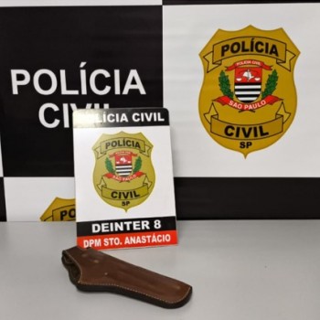 Preso o suspeito de tentativa de homicídio ocorrida em Santo Anastácio