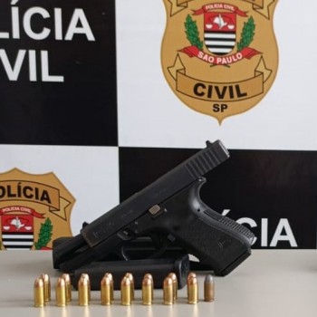 Equipes da DDM, DIG e DISE de Presidente Venceslau apreendem armas de fogo