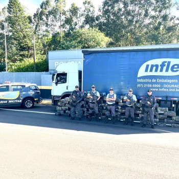 Polícia Militar Rodoviária e FICCO prendem traficante com mais de 1,5 tonelada de droga