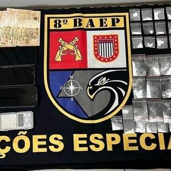 BAEP prende dupla em ação de combate ao tráfico em Regente Feijó