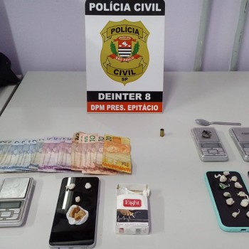 Em ação de combate ao tráfico, Polícia Civil prende dupla em Epitácio