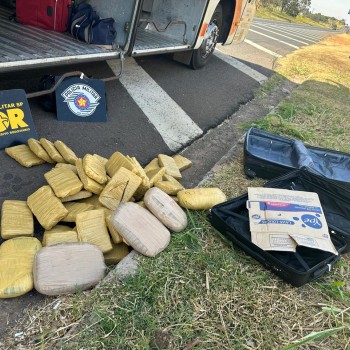 Polícia Militar Rodoviária faz dois flagrantes por tráfico de drogas na região Oeste de SP