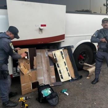 Polícia Militar Rodoviária e FICCO prendem Bolivianos em flagrante por tráfico de droga
