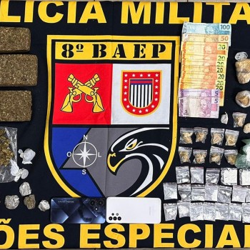 Policiais do BAEP prendem homem por tráfico de drogas em Presidente Prudente