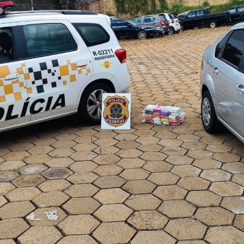 Polícia Federal e Polícia Militar Rodoviária apreendem carregamento de cocaína