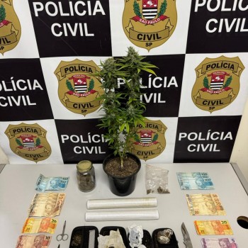 Em operação, Policia Civil de Prudente prende quadrilha acusada por roubo e tráfico